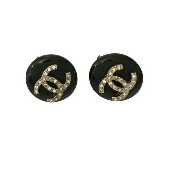 Chanel Cc Logo Clip-On Earrings #209753C73B - Picture 4 of 6
